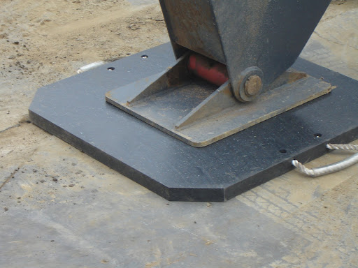 Outrigger Pad | Heavy Duty | 2.5 in. Thick Image 3