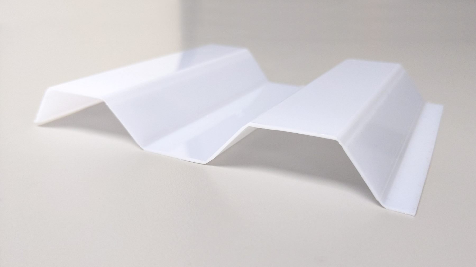 Ice (Opal) Corrugal Polycarbonate Plastic Sheet - Polycarbonate Roof Panels