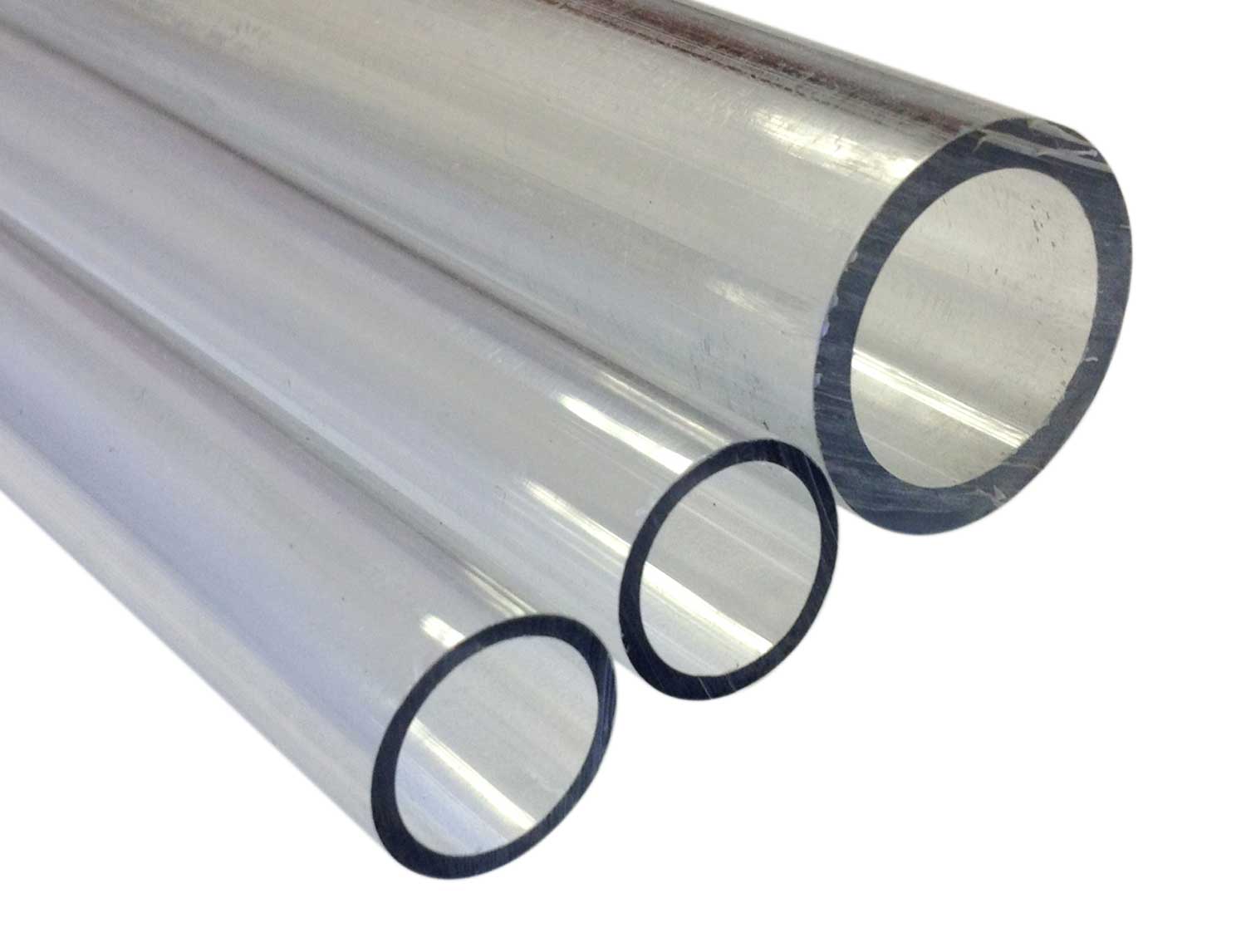 SZQL Clear Polycarbonate Tubing Unbreakable Round Clear Tube for DIY Tools,Diameter：15mm 