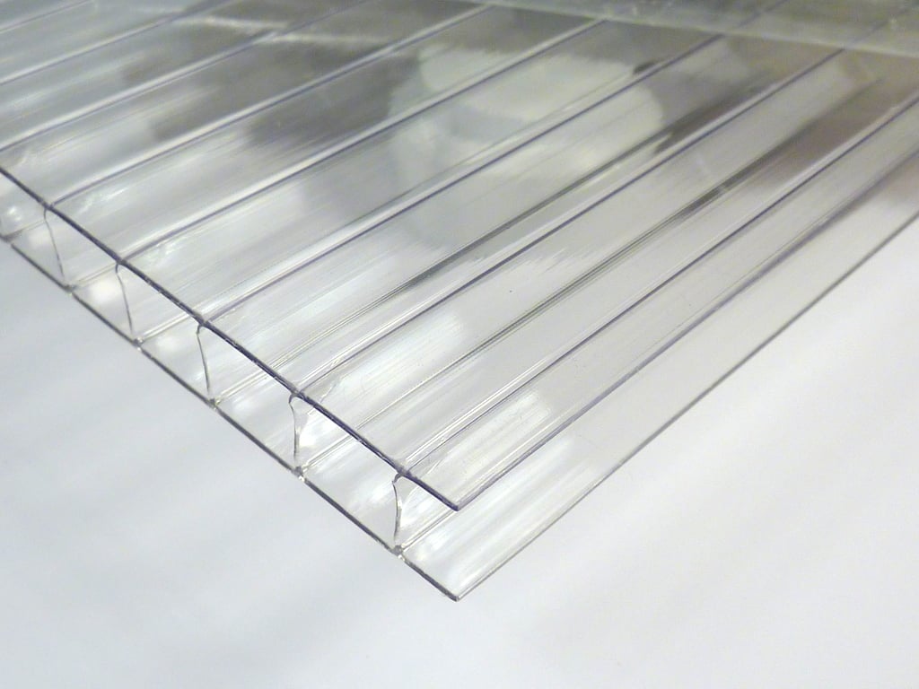 1/2 10''x48''x14mm PAC OF 3 Polycarbonate Clear Sheet 