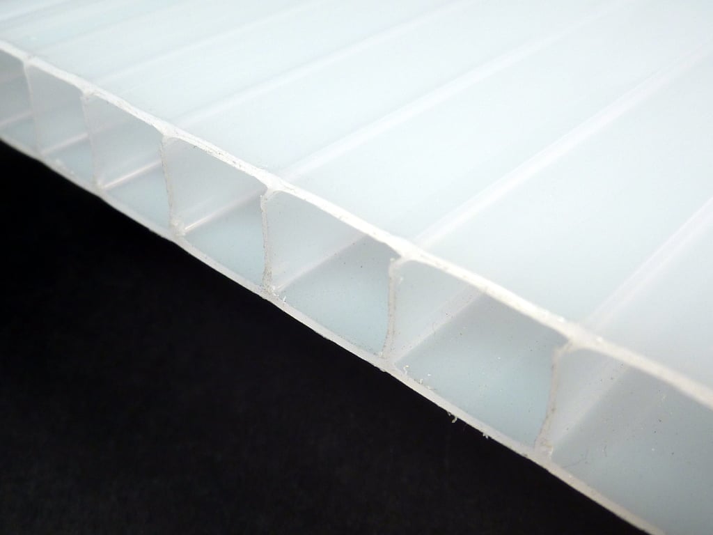 25mm Opal Multi wall Polycarbonate Full Range **Custom Sizes Also Available** 