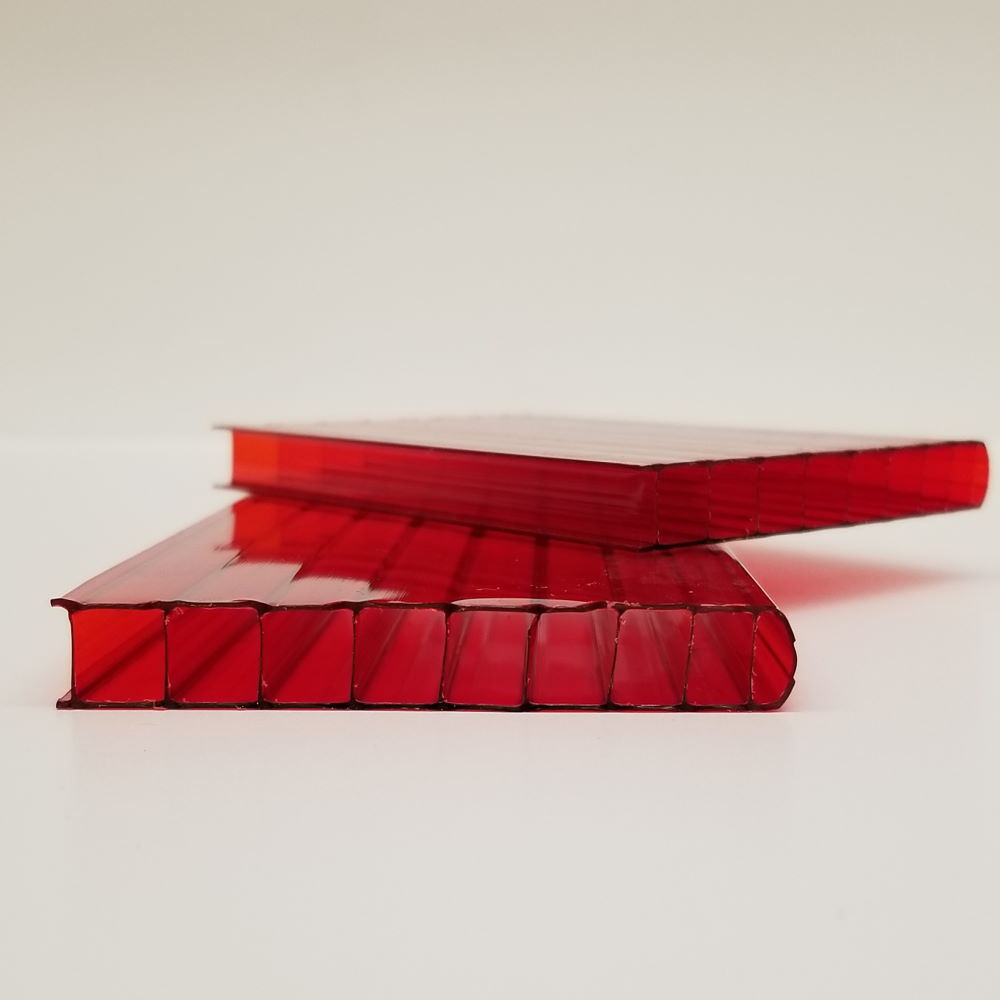 Polycarbonate Twinwall | Red Image 2