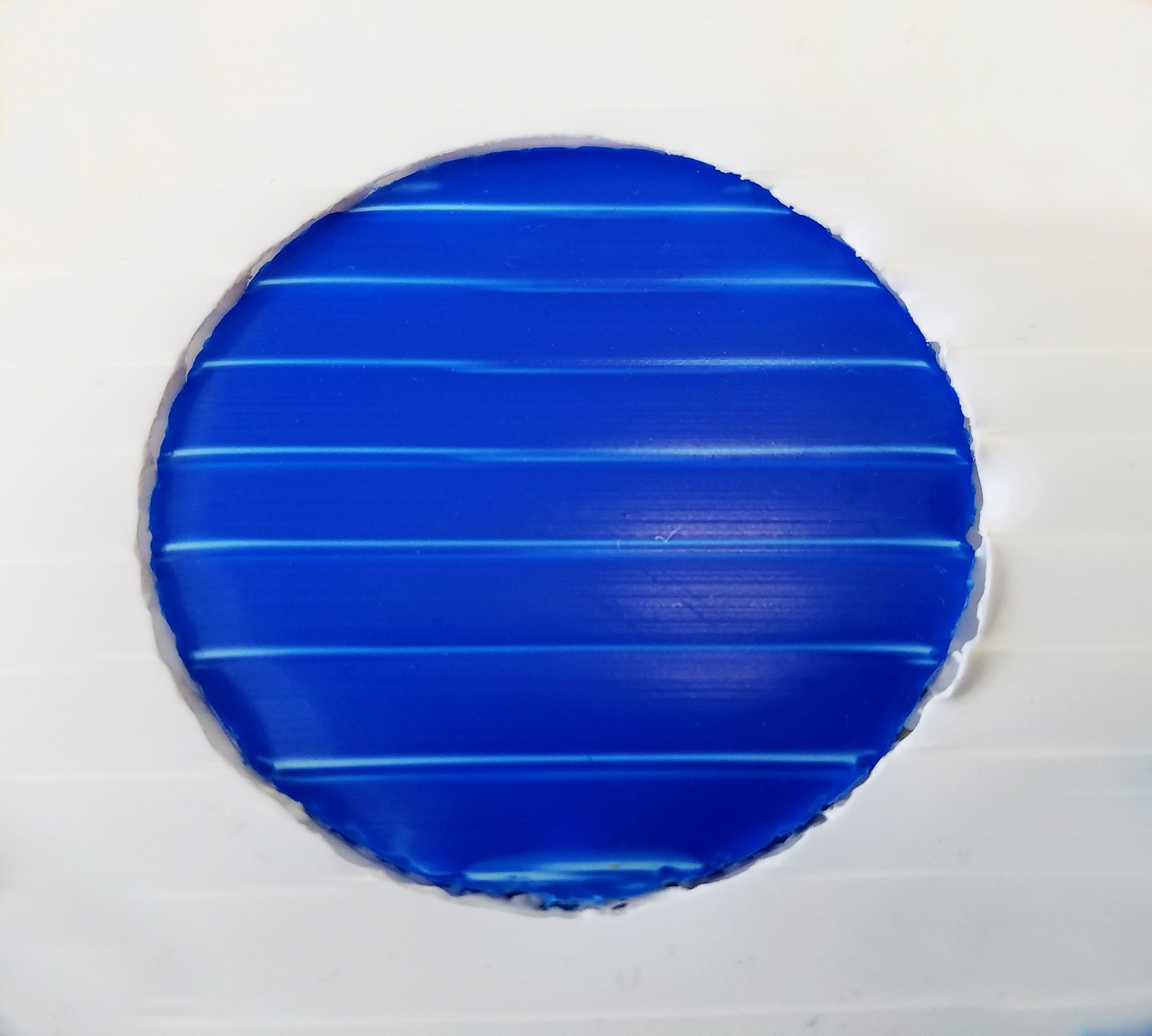 Polypropylene Fluted Sheet | Blue