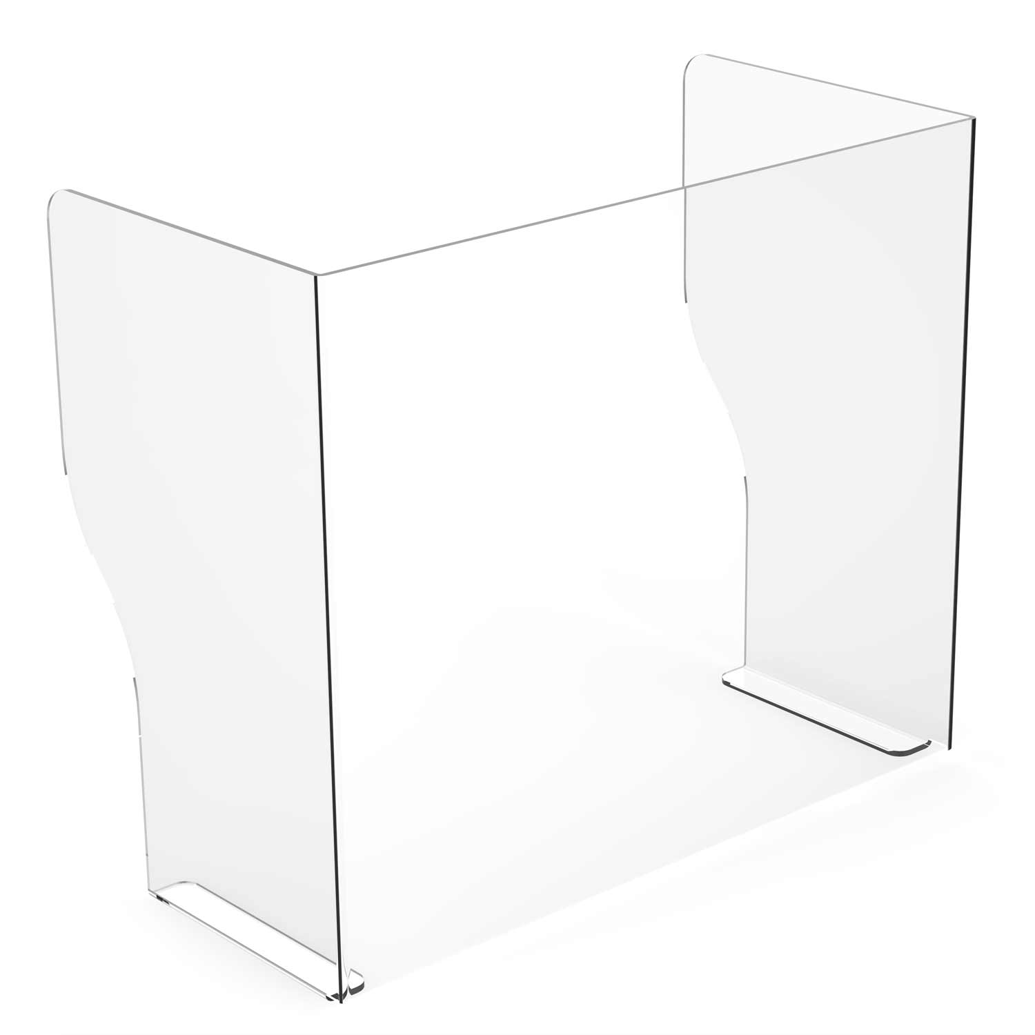 Portable Freestanding Desk Sneeze Guard