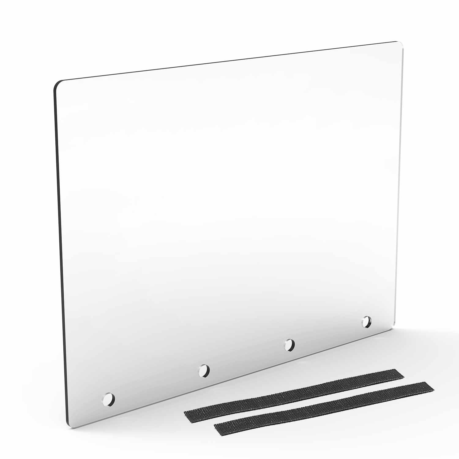 Quarter Inch Sneeze Guard | 4 Mounting Holes