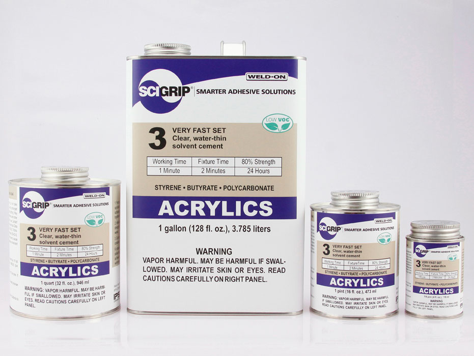 SCIGRIP WELD-ON 3 ASSEMBLY ADHESIVE