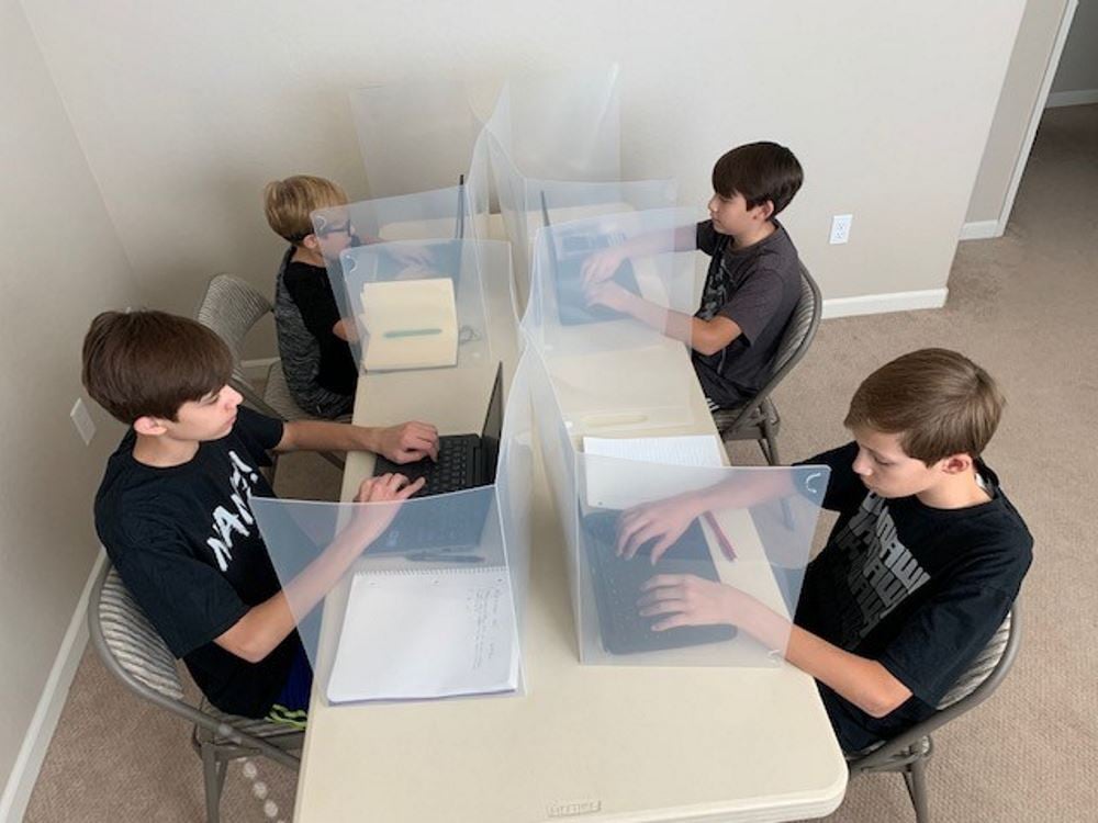 Sneeze Guard for School Desks | Guardsy<sup>&reg;</sup> Personal Protection Image 4