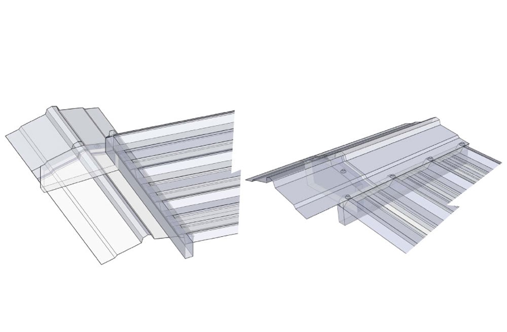 SunSky Polycarbonate Ridge Cap