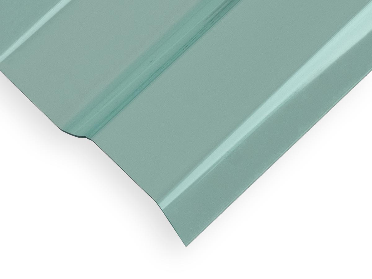 SunTuf Sea Green Corrugated Polycarbonate