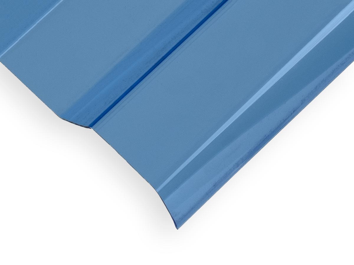 Sky Blue SunTuf Corrugated Polycarbonate