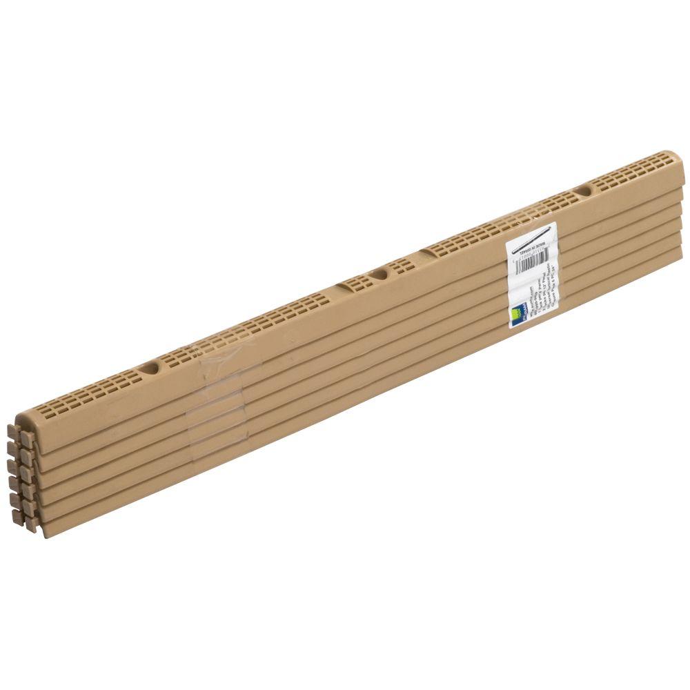 SunTuf Universal Vertical 2FT Plastic Closure Strips