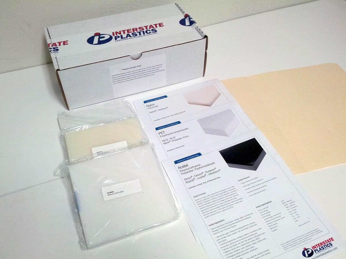 Tensile Strength Material Sample Pack