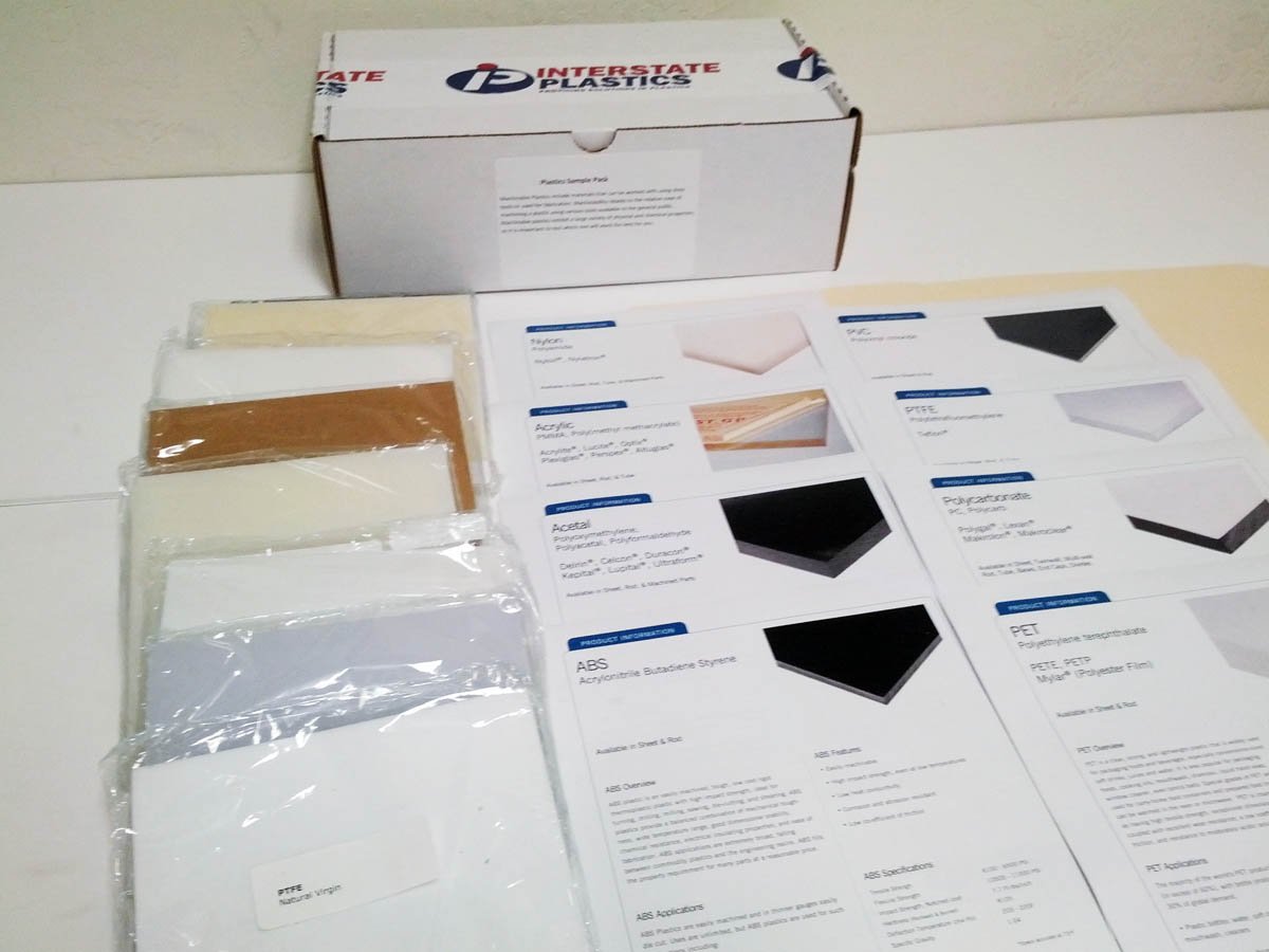 THERMOPLASTICS MATERIAL SAMPLE PACK