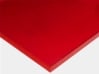 ACRYLIC SHEET - RED 2423 / 3M031 CAST PAPER-MASKED (TRANSPARENT 5%)