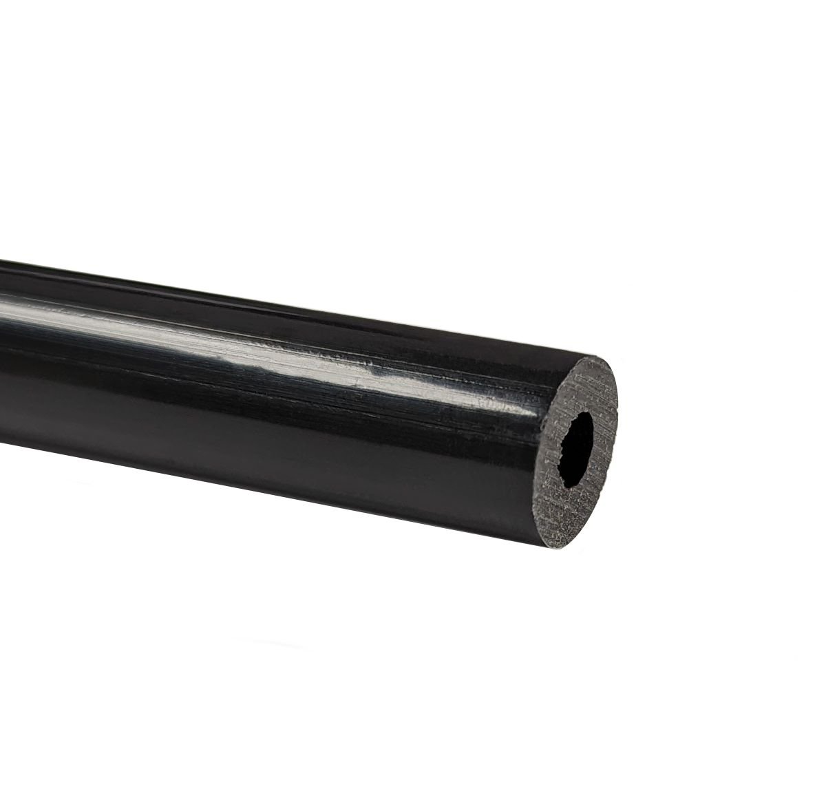 Black Acetal Tubular Bar