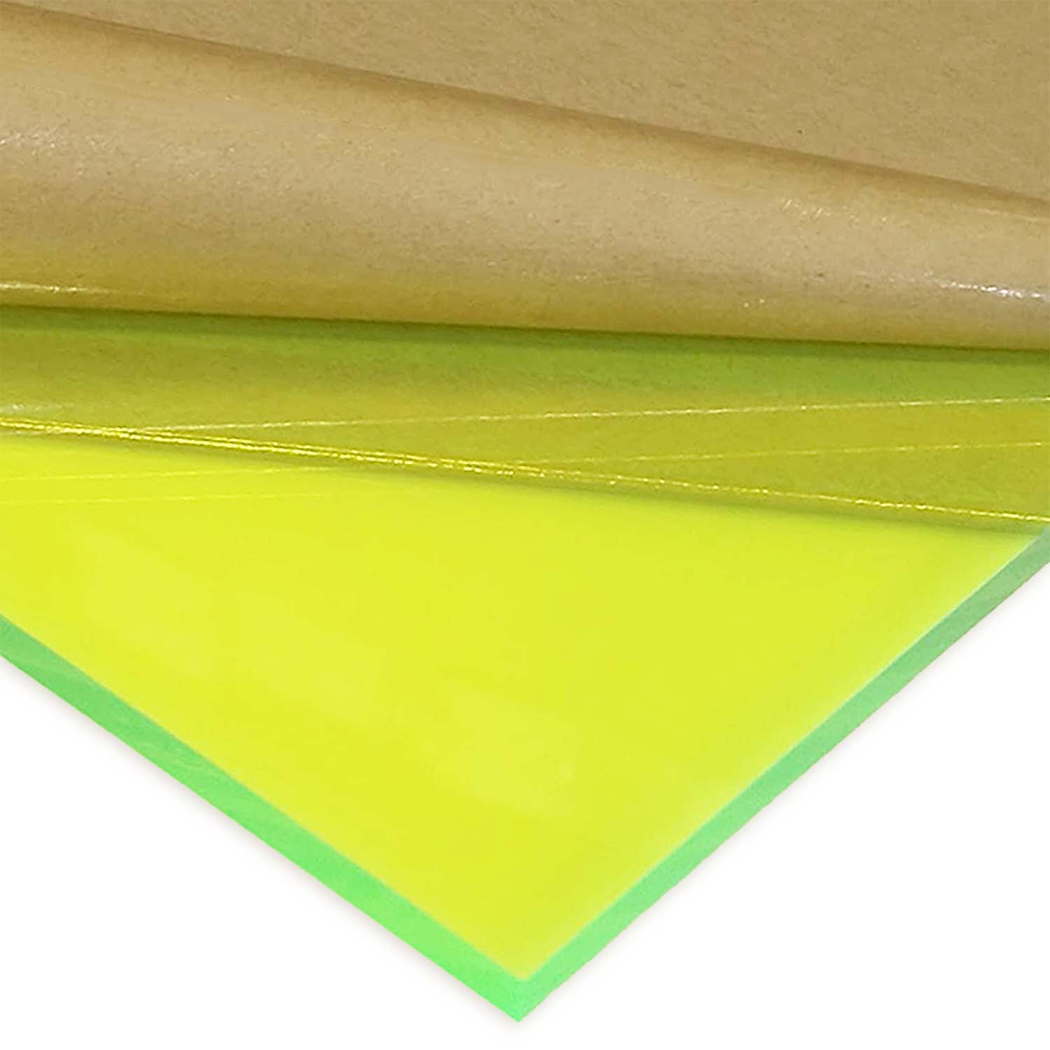 Fluorescent Green 9093 Acrylic Cast Paper