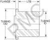 UHMW BEARING - ROLL END | PIPE SCH. 40 & 80 - LIGHT DUTY