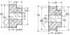 L-TIMING BELT PULLEYS - 3/8" PITCH - L050 BELTS 1/2" WIDTH | NO FLANGE - NYLON MDS - 18 TEETH