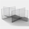Portable Divider Wall | Sneeze Guard Office Table Dividers Image 2
