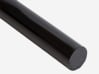 PPSU Plastic Rod | Radel<sup>®</sup> R-5500 Black