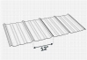 SunSky 12 White Opal Corrugated Polycarbonate Sheet Image 2