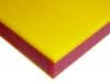 HDPE ColorCore - Yellow/Red/Yellow