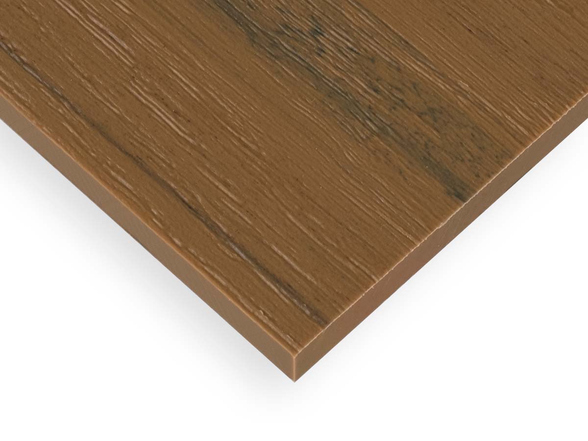 TimberLine Teak Woodgrain HDPE Sheet