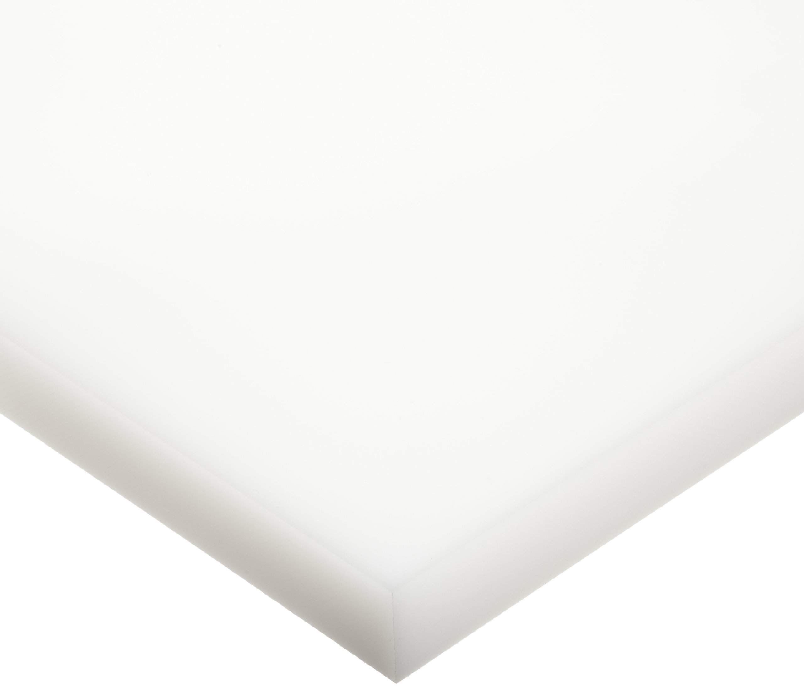 Thick x 24" x 24" Tivar UHMW PE Natural White Sheet .625" 5/8" 