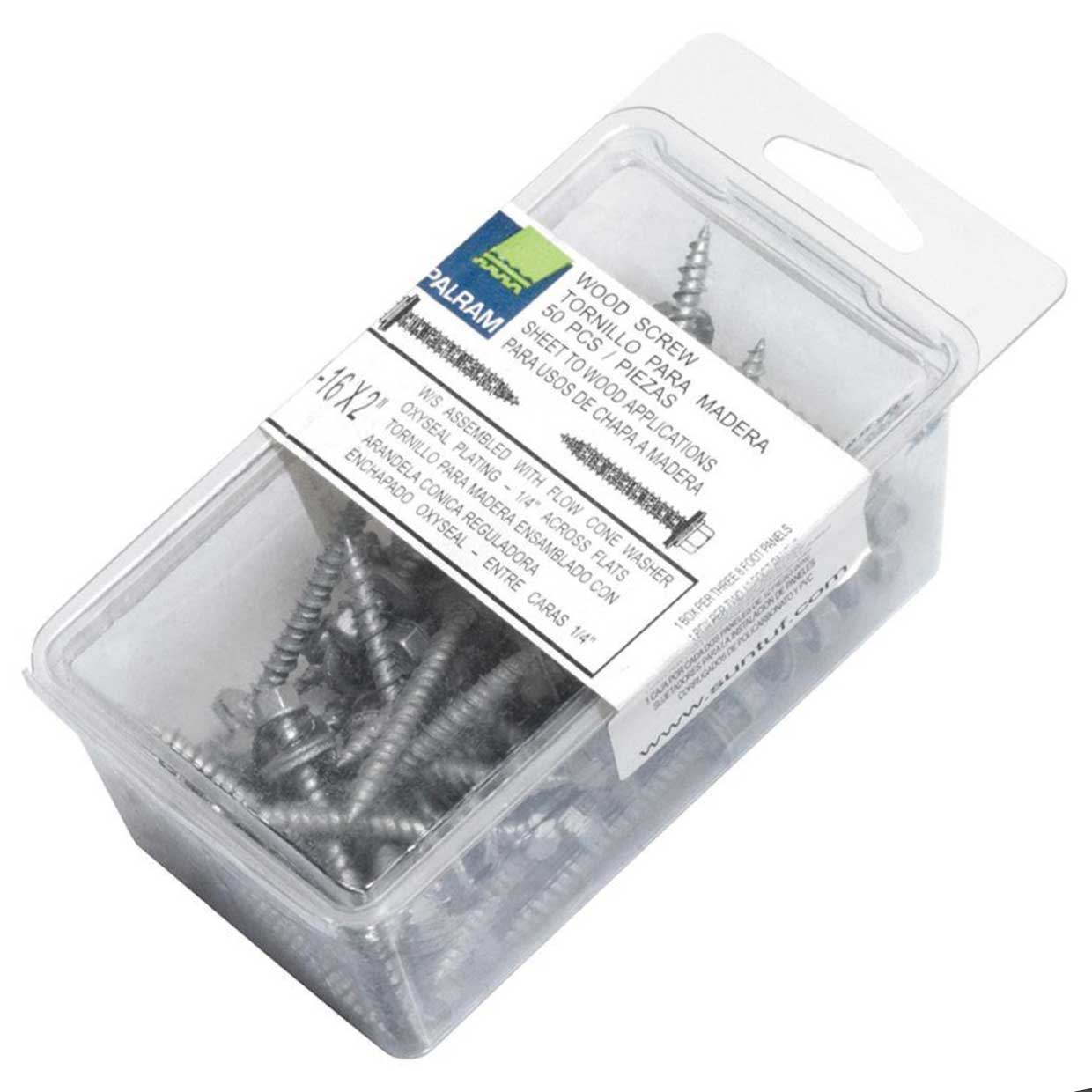 WOODTITE 2 Inch Wood Screw Fasteners