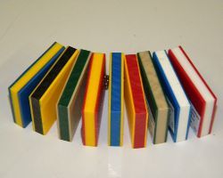 HDPE ColorCore<sup>&reg;</sup> | Yellow/Red/Yellow Image 4